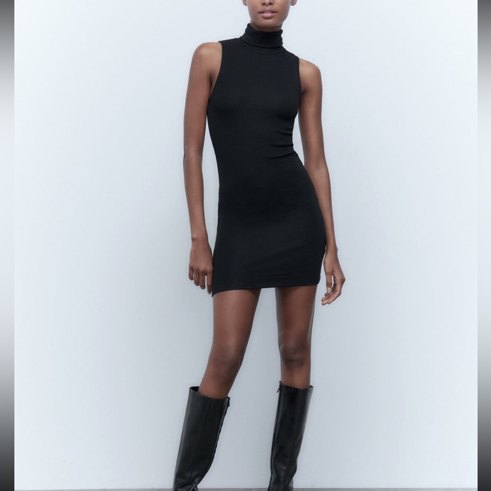 Zara Halter Neck Dress - Picture 2 of 4